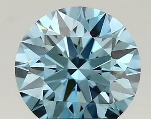 1.43ct FANCY VIVID  BLUE VS1 Round (IGI)