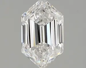 1.43ct D VS1 Long Hexagon (IGI)