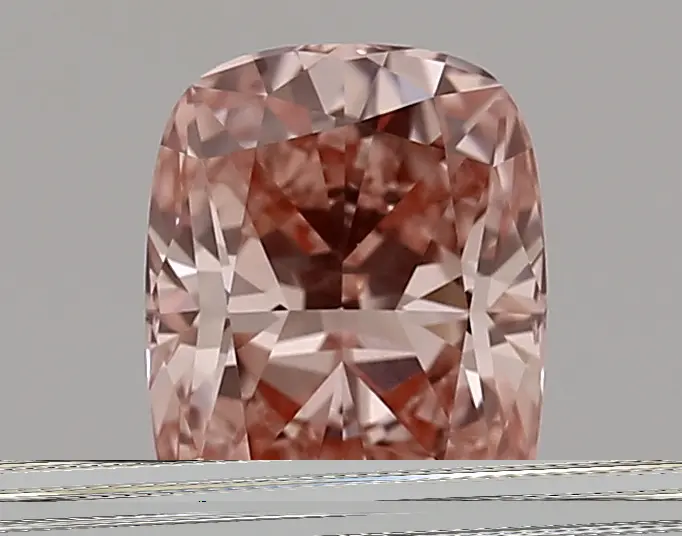 1.41ct FANCY VIVID  PINK VVS2 Cushion (IGI)