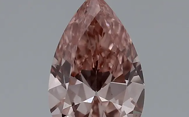 1.41ct FANCY VIVID  PINK VS1 Pear (IGI)