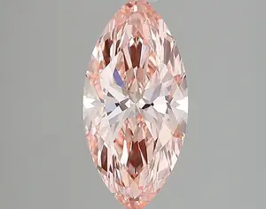 1.40ct FANCY VIVID  PINK VVS1 Marquise (IGI)