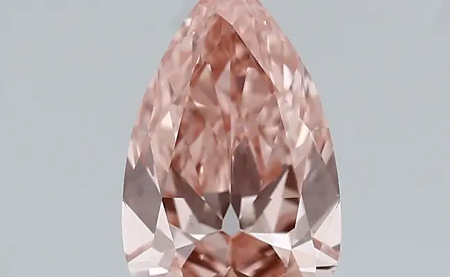 1.39ct FANCY VIVID  PINK VS1 Pear (IGI)