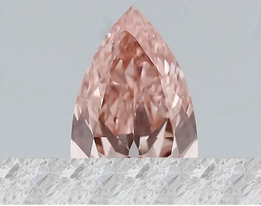 1.39ct FANCY VIVID  PINK VS1 Pear (IGI)