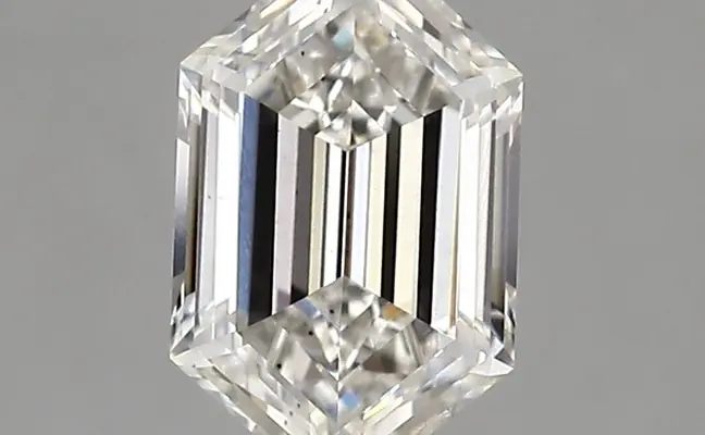 1.39ct E VS2 Long Hexagon (IGI)