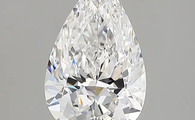 1.38ct D VVS2 Pear (IGI)
