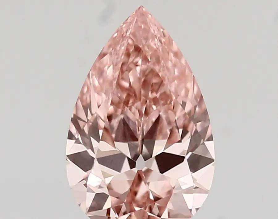 1.38ct FANCY VIVID  PINK VS1 Pear (IGI)
