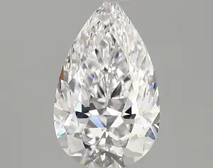 1.38ct D VVS2 Pear (IGI)