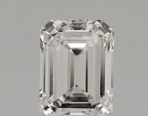 1.37ct F VS1 Emerald (IGI)