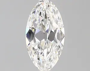 1.37ct D VS1 Moval (IGI)