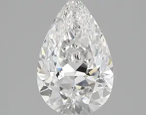 1.37ct D VS2 Pear (IGI)