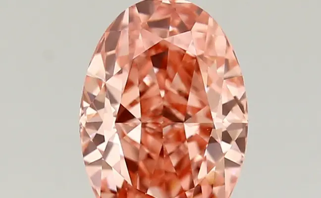 1.36ct FANCY VIVID  PINK VVS2 Oval (IGI)