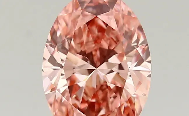1.36ct FANCY VIVID  PINK VVS2 Oval (IGI)