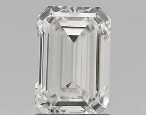 1.35ct F VS1 Emerald (IGI)