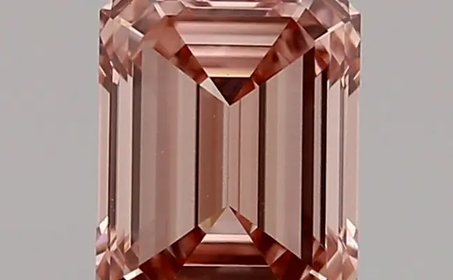 1.34ct FANCY VIVID  PINK VVS2 Emerald (IGI)