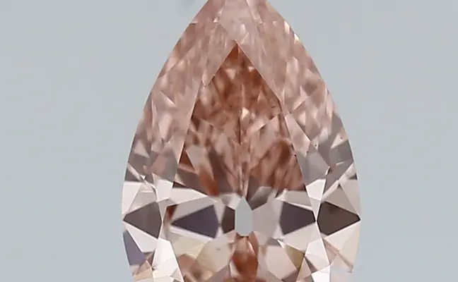 1.33ct FANCY VIVID  PINK VS1 Pear (IGI)