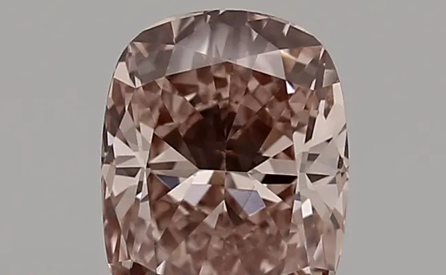 1.32ct FANCY VIVID  PINK VS2 Cushion (IGI)