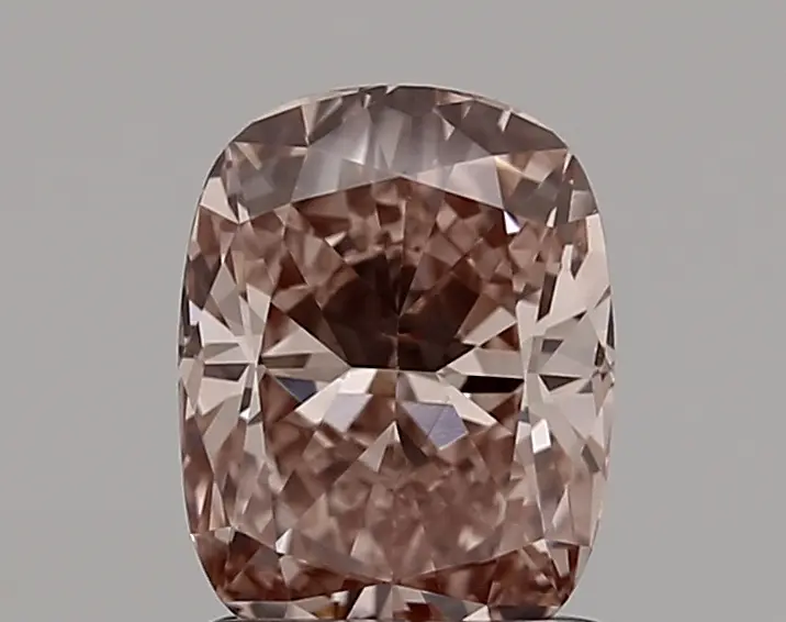 1.32ct FANCY VIVID  PINK VS2 Cushion (IGI)