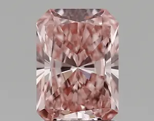 1.28ct FANCY VIVID  PINK VVS2 Radiant (IGI)