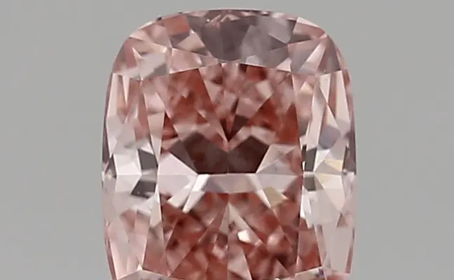 1.26ct FANCY VIVID  PINK VS1 Cushion (IGI)