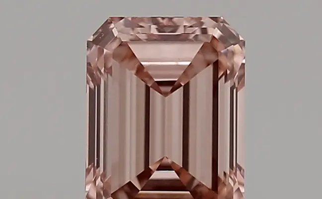 1.25ct FANCY VIVID  PINK VVS2 Emerald (IGI)