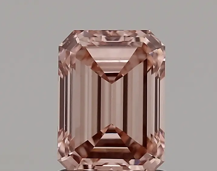 1.25ct FANCY VIVID  PINK VVS2 Emerald (IGI)