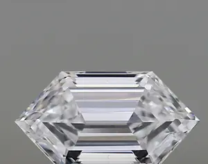 1.24ct D VS1 Long Hexagon (IGI)