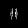 0.30 TCW Minimalist Hoop Earring, image 4