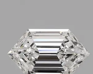 1.21ct D VVS2 Long Hexagon (IGI)