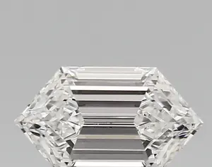 1.19ct D VVS2 Long Hexagon (IGI)