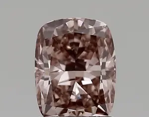 1.17ct FANCY INTENSE  PINK VVS1 Cushion (IGI)