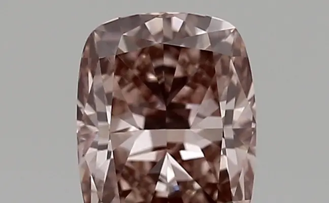 1.17ct FANCY INTENSE  PINK VVS1 Cushion (IGI)