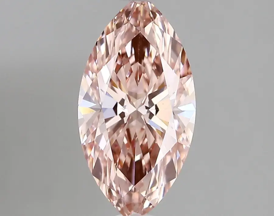 1.17ct FANCY VIVID  PINK VVS2 Marquise (IGI)