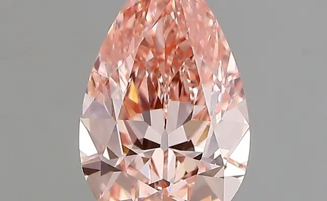 1.15ct FANCY VIVID  PINK VS1 Pear (IGI)