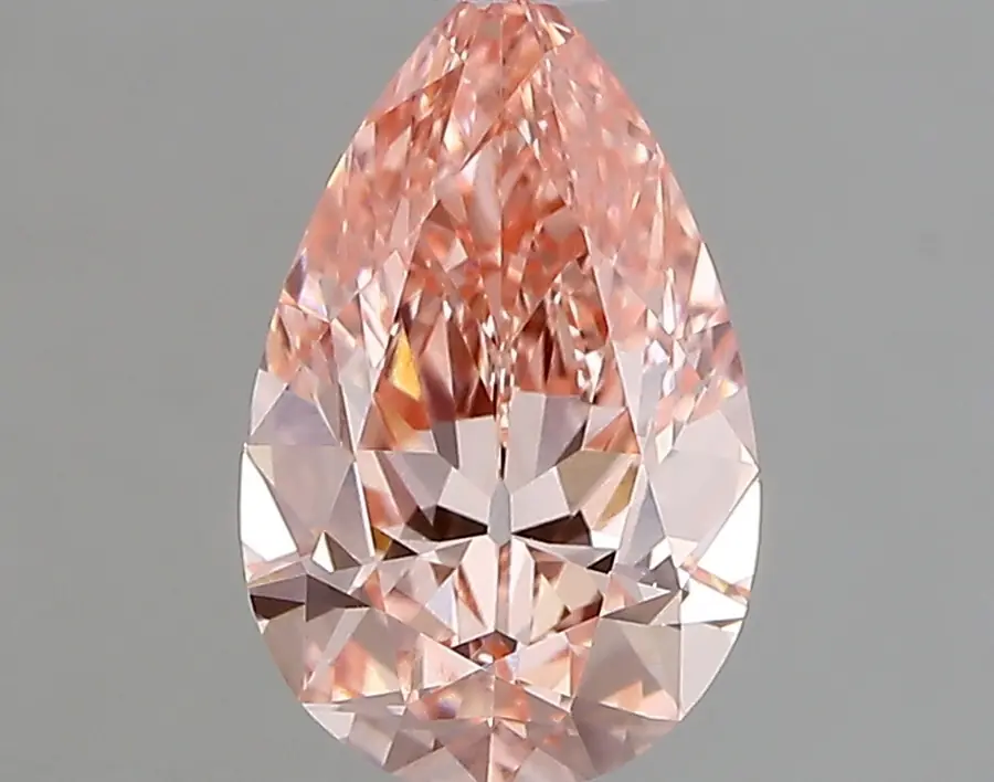 1.15ct FANCY VIVID  PINK VS1 Pear (IGI)