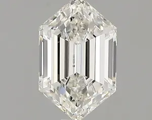 1.15ct F VVS1 Long Hexagon (IGI)