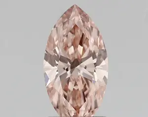 1.14ct FANCY VIVID  PINK VVS2 Marquise (IGI)