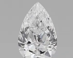 1.14ct D VVS1 Pear (IGI)