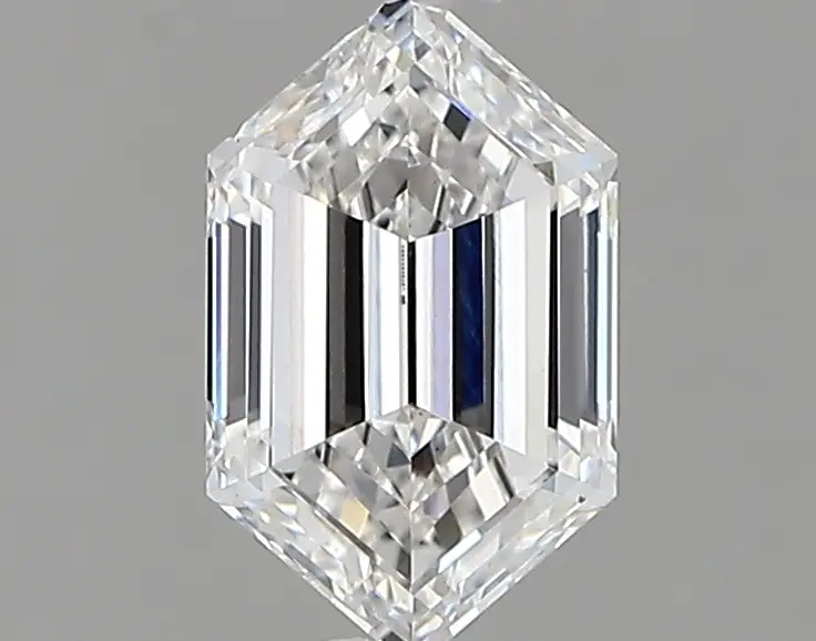 1.14ct D VS1 Long Hexagon (IGI)
