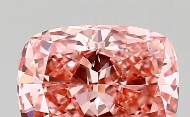 1.12ct FANCY VIVID  PINK VS1 Cushion (IGI)