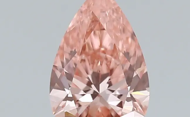 1.10ct FANCY VIVID  PINK VS1 Pear (IGI)