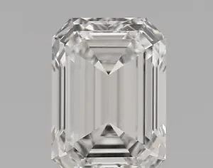 1.09ct F IF Emerald (IGI)