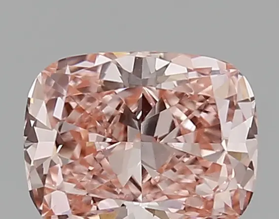 1.09ct FANCY VIVID  PINK VS1 Cushion (IGI)