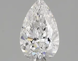 1.09ct D VS2 Pear (IGI)