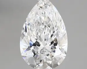 1.08ct D SI1 Pear (IGI)