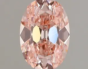 1.08ct FANCY INTENSE  PINK VS1 Oval (IGI)