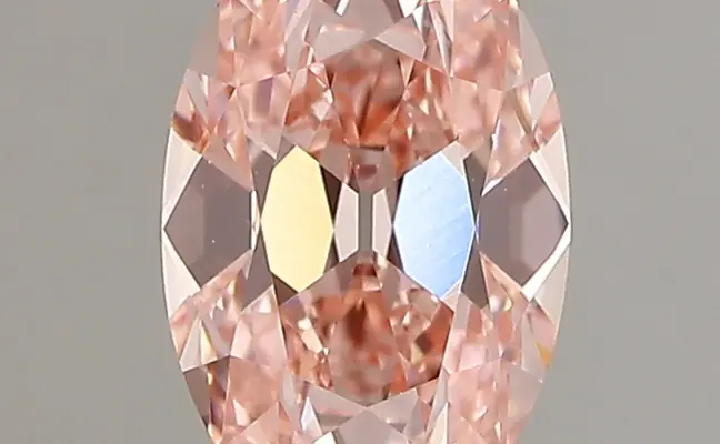 1.08ct FANCY INTENSE  PINK VS1 Oval (IGI)