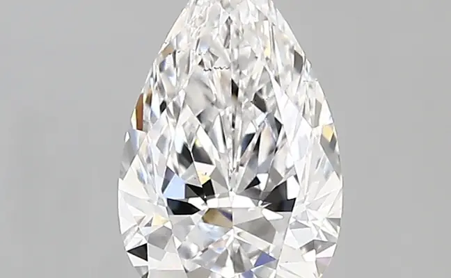 1.08ct D VS2 Pear (IGI)