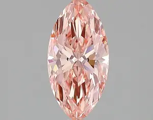 1.08ct FANCY VIVID  PINK VVS2 Marquise (IGI)