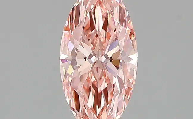 1.08ct FANCY VIVID  PINK VVS2 Marquise (IGI)