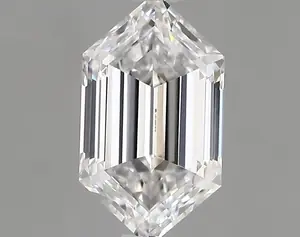 1.08ct D VVS2 Long Hexagon (IGI)